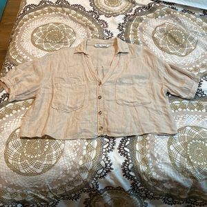 Zara Linen top